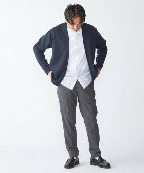 SHIPS / シップス カーディガン・ボレロ | SHIPS:〈手洗い可能〉ドビー メッシュ ノーカラー カーディガン | 詳細20