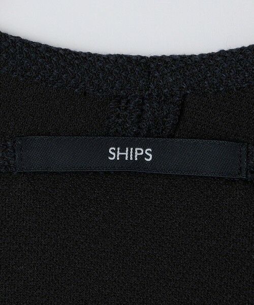 SHIPS / シップス カーディガン・ボレロ | SHIPS:〈手洗い可能〉ドビー メッシュ ノーカラー カーディガン | 詳細25