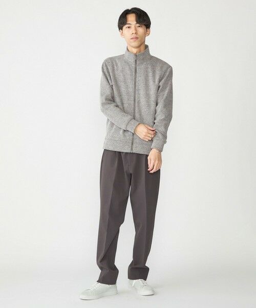 SHIPS / シップス カーディガン・ボレロ | SHIPS:〈手洗い可能〉ウール ポリエステル ループ ドライバーズ ニット ジップ カーディガン | 詳細1