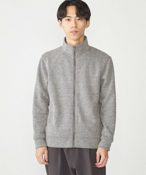 SHIPS / シップス カーディガン・ボレロ | SHIPS:〈手洗い可能〉ウール ポリエステル ループ ドライバーズ ニット ジップ カーディガン | 詳細3