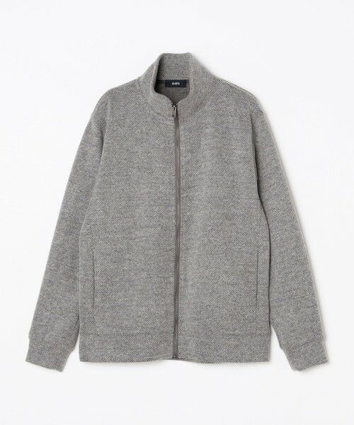 SHIPS / シップス カーディガン・ボレロ | SHIPS:〈手洗い可能〉ウール ポリエステル ループ ドライバーズ ニット ジップ カーディガン | 詳細4