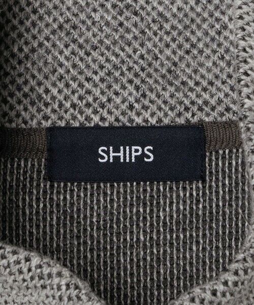 SHIPS / シップス カーディガン・ボレロ | SHIPS:〈手洗い可能〉ウール ポリエステル ループ ドライバーズ ニット ジップ カーディガン | 詳細8