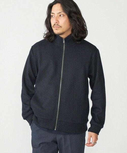 SHIPS / シップス カーディガン・ボレロ | SHIPS:〈手洗い可能〉ウール ポリエステル ループ ドライバーズ ニット ジップ カーディガン | 詳細21