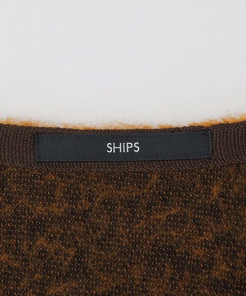 SHIPS / シップス カーディガン・ボレロ | SHIPS: ブラッシュド ウール Vネック ジップ カーディガン | 詳細21