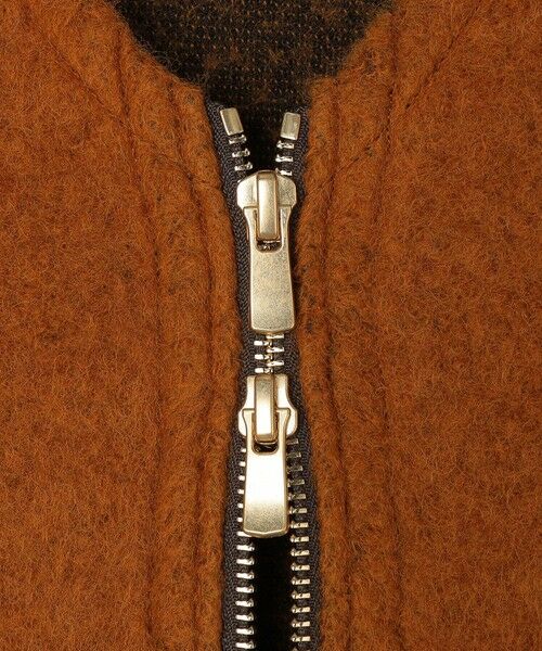 SHIPS / シップス カーディガン・ボレロ | SHIPS: ブラッシュド ウール Vネック ジップ カーディガン | 詳細23