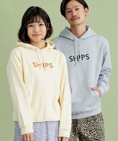 SHIPS / シップス パーカー | SU:【一部WEB限定カラー】SHIPS ロゴ ビッグシルエット エンブロイダリー パーカー（トレーナー）