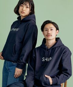 SHIPS / シップス パーカー | SU:【一部WEB限定カラー】SHIPS ロゴ ビッグシルエット エンブロイダリー パーカー（トレーナー）