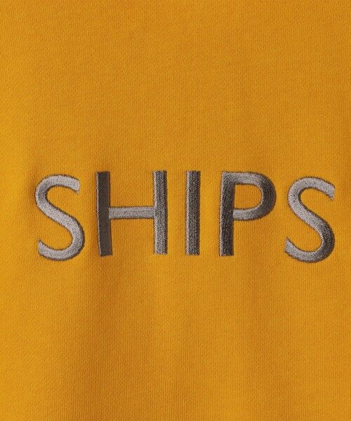 SHIPS / シップス パーカー | SU:【一部WEB限定カラー】SHIPS ロゴ ビッグシルエット エンブロイダリー パーカー(トレーナー) | 詳細15