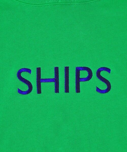 SHIPS / シップス パーカー | SU:【一部WEB限定カラー】SHIPS ロゴ ビッグシルエット エンブロイダリー パーカー(トレーナー) | 詳細16