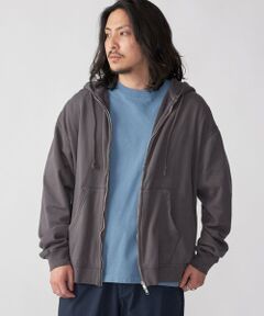 SHIPS / シップス パーカー | SHIPS: ソフト パイル コットン ジップアップ パーカー