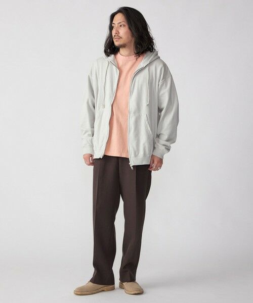 SHIPS / シップス パーカー | SHIPS: ソフト パイル コットン ジップアップ パーカー | 詳細1