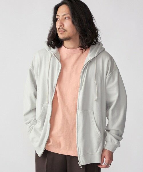 SHIPS / シップス パーカー | SHIPS: ソフト パイル コットン ジップアップ パーカー | 詳細2