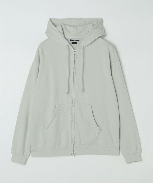 SHIPS / シップス パーカー | SHIPS: ソフト パイル コットン ジップアップ パーカー | 詳細3