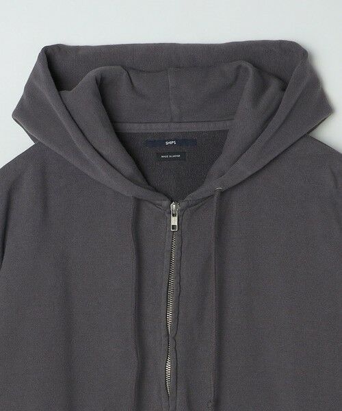 SHIPS / シップス パーカー | SHIPS: ソフト パイル コットン ジップアップ パーカー | 詳細8
