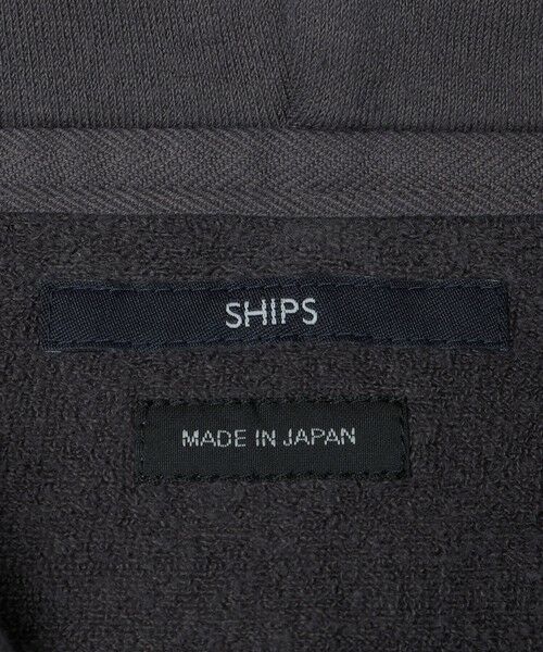 SHIPS / シップス パーカー | SHIPS: ソフト パイル コットン ジップアップ パーカー | 詳細11