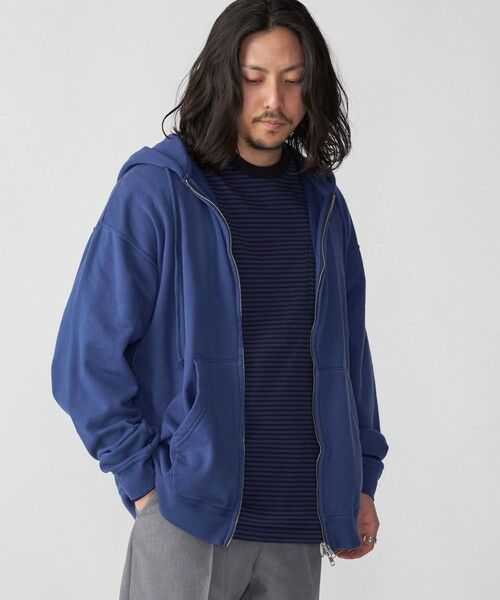 SHIPS / シップス パーカー | SHIPS: ソフト パイル コットン ジップアップ パーカー | 詳細23