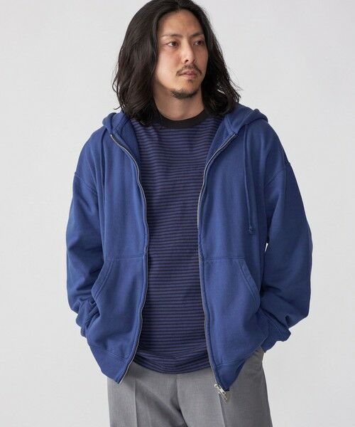 SHIPS / シップス パーカー | SHIPS: ソフト パイル コットン ジップアップ パーカー | 詳細20