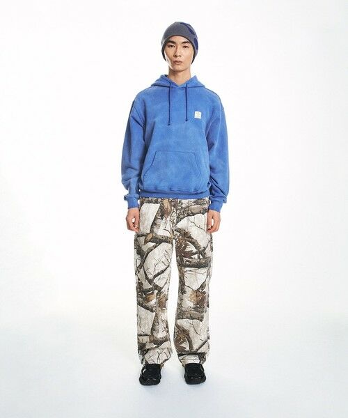 SHIPS / シップス パーカー | City Ambient Products: フロスト フェード スクエアロゴ スウェット パーカー | 詳細5