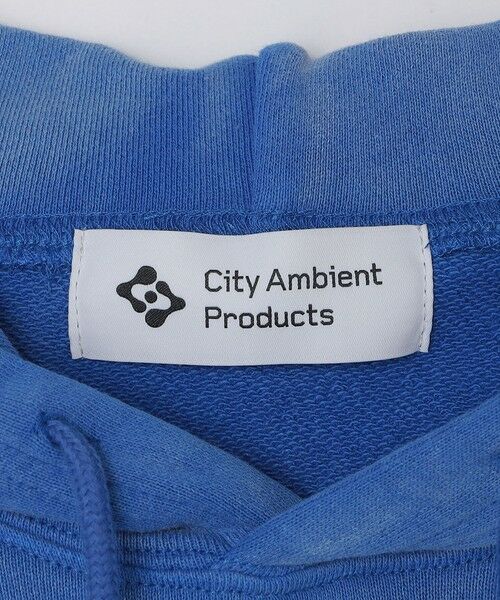 SHIPS / シップス パーカー | City Ambient Products: フロスト フェード スクエアロゴ スウェット パーカー | 詳細19