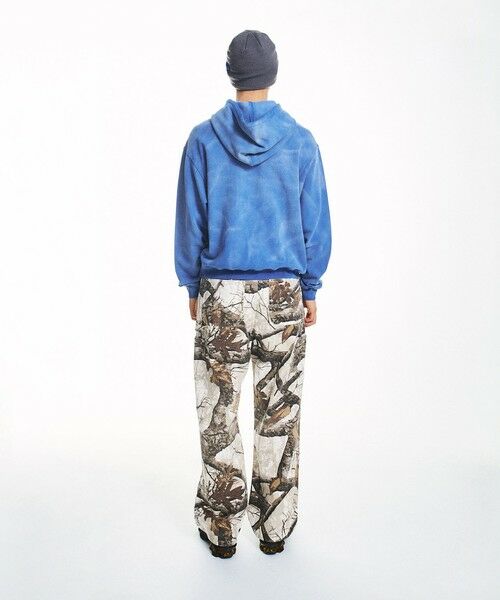 SHIPS / シップス パーカー | City Ambient Products: フロスト フェード スクエアロゴ スウェット パーカー | 詳細7