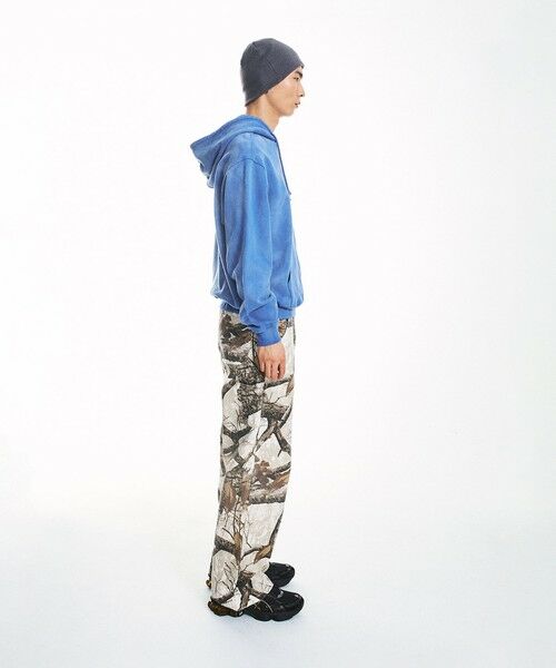 SHIPS / シップス パーカー | City Ambient Products: フロスト フェード スクエアロゴ スウェット パーカー | 詳細8