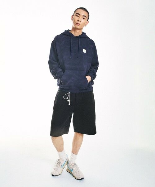 SHIPS / シップス パーカー | City Ambient Products: フロスト フェード スクエアロゴ スウェット パーカー | 詳細26