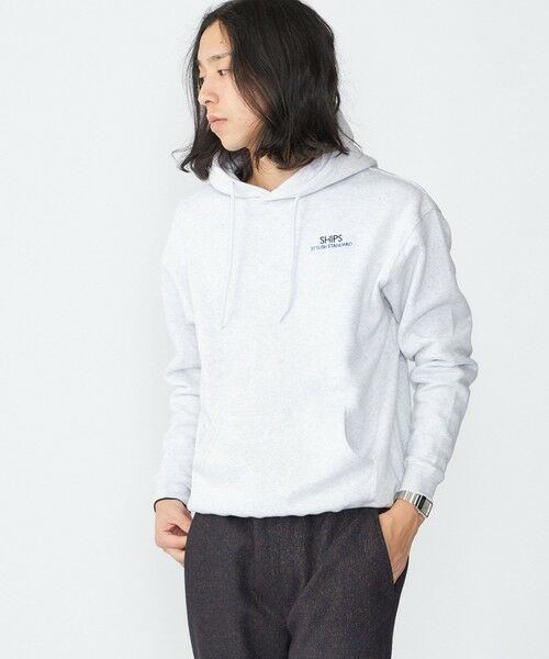 SHIPS / シップス パーカー | 【WEB限定】SHIPS: SCREEN STARS(R) STYLISH STANDARD ロゴ 刺繍 パーカー | 詳細6
