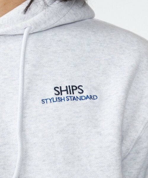 SHIPS / シップス パーカー | 【WEB限定】SHIPS: SCREEN STARS(R) STYLISH STANDARD ロゴ 刺繍 パーカー | 詳細10