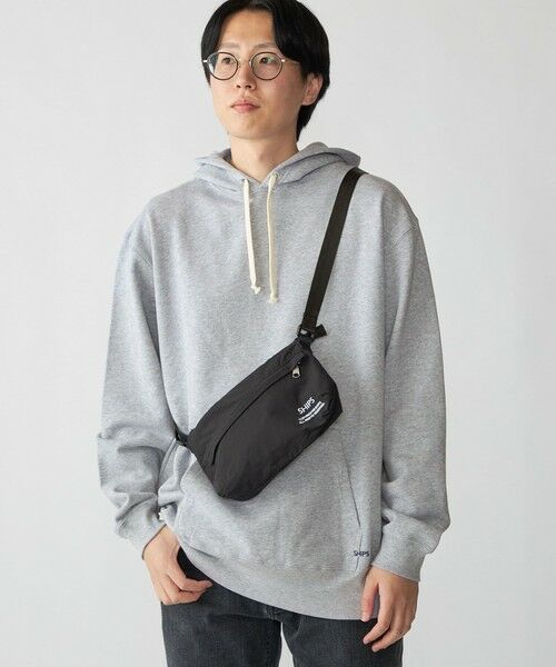 SHIPS / シップス パーカー | 【WEB限定】SHIPS: マイクロ SHIPS 刺繍 ロゴ 裏毛 スウェット プルオーバーパーカー | 詳細1