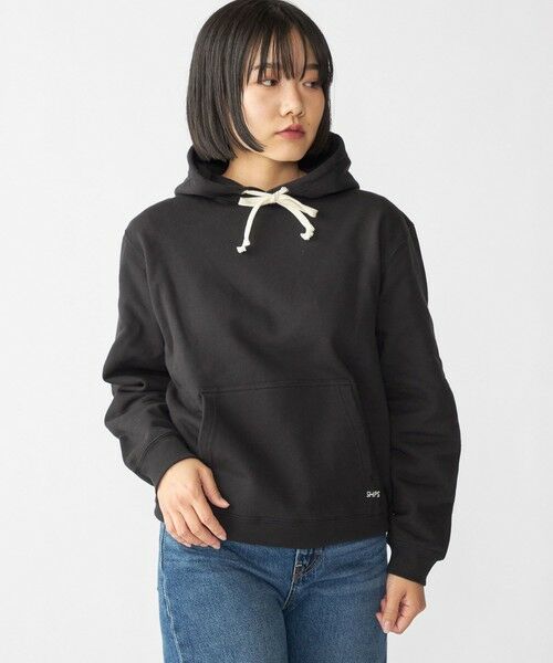 SHIPS / シップス パーカー | 【WEB限定】SHIPS: マイクロ SHIPS 刺繍 ロゴ 裏毛 スウェット プルオーバーパーカー | 詳細15