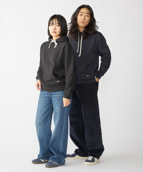 SHIPS / シップス パーカー | 【WEB限定】SHIPS: マイクロ SHIPS 刺繍 ロゴ 裏毛 スウェット プルオーバーパーカー | 詳細17