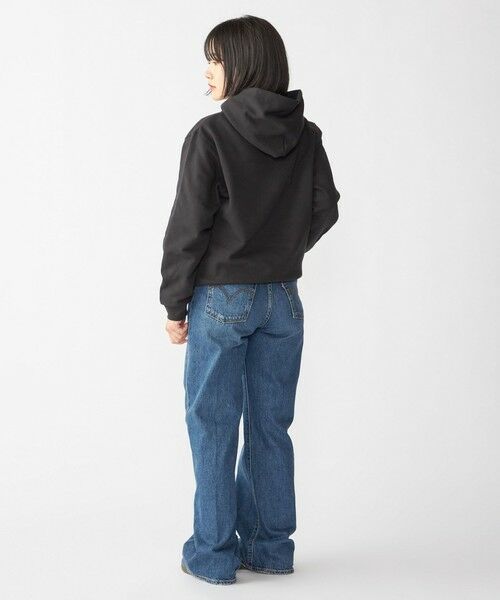 SHIPS / シップス パーカー | 【WEB限定】SHIPS: マイクロ SHIPS 刺繍 ロゴ 裏毛 スウェット プルオーバーパーカー | 詳細6