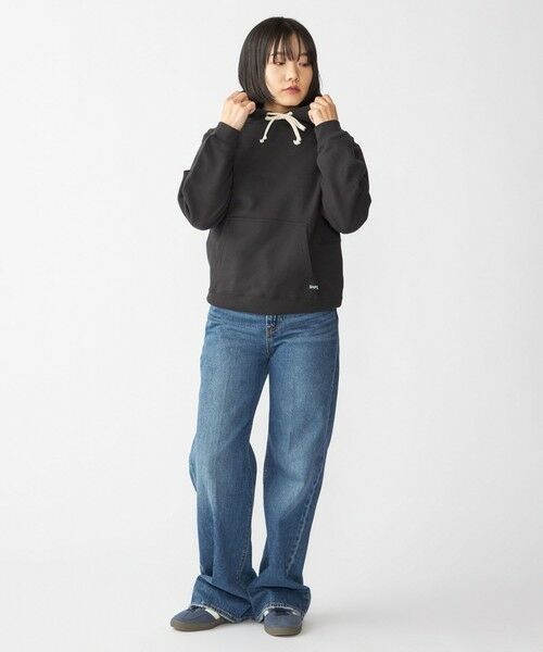 SHIPS / シップス パーカー | 【WEB限定】SHIPS: マイクロ SHIPS 刺繍 ロゴ 裏毛 スウェット プルオーバーパーカー | 詳細9