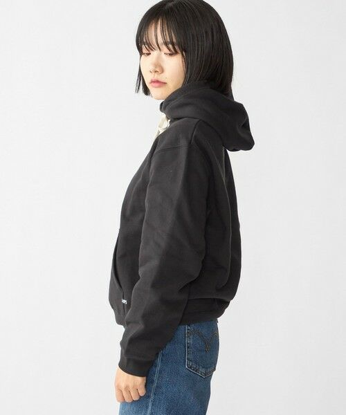 SHIPS / シップス パーカー | 【WEB限定】SHIPS: マイクロ SHIPS 刺繍 ロゴ 裏毛 スウェット プルオーバーパーカー | 詳細10