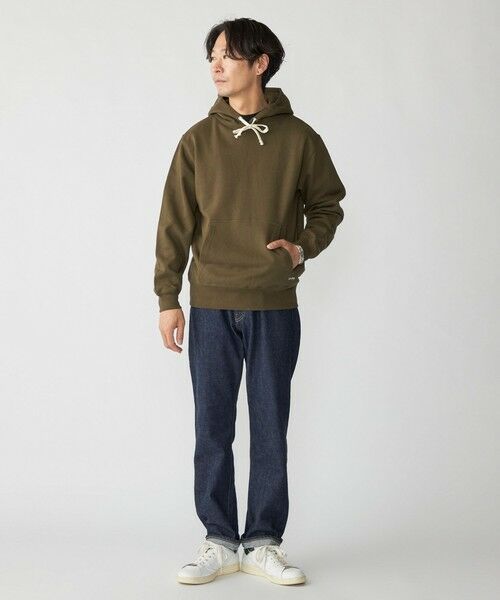 SHIPS / シップス パーカー | 【WEB限定】SHIPS: マイクロ SHIPS 刺繍 ロゴ 裏毛 スウェット プルオーバーパーカー | 詳細23