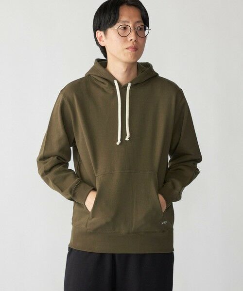 SHIPS / シップス パーカー | 【WEB限定】SHIPS: マイクロ SHIPS 刺繍 ロゴ 裏毛 スウェット プルオーバーパーカー | 詳細24