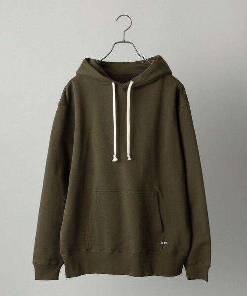 SHIPS / シップス パーカー | 【WEB限定】SHIPS: マイクロ SHIPS 刺繍 ロゴ 裏毛 スウェット プルオーバーパーカー | 詳細26