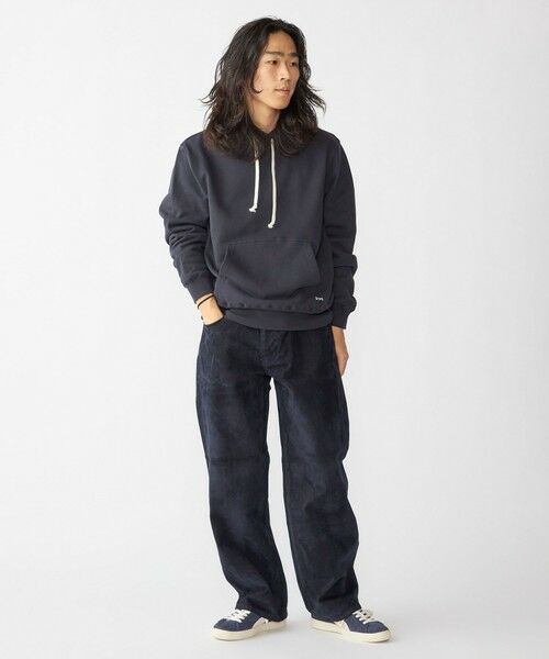 SHIPS / シップス パーカー | 【WEB限定】SHIPS: マイクロ SHIPS 刺繍 ロゴ 裏毛 スウェット プルオーバーパーカー | 詳細28