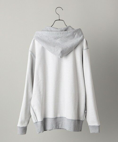 SHIPS / シップス パーカー | 【WEB限定】SHIPS: マイクロ SHIPS 刺繍 ロゴ 裏毛 スウェット ジップ パーカー | 詳細19