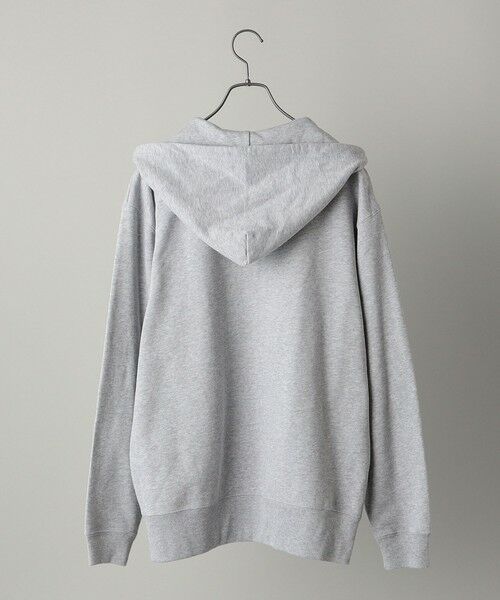 SHIPS / シップス パーカー | 【WEB限定】SHIPS: マイクロ SHIPS 刺繍 ロゴ 裏毛 スウェット ジップ パーカー | 詳細16