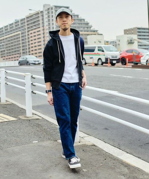 SHIPS / シップス パーカー | 【WEB限定】SHIPS: マイクロ SHIPS 刺繍 ロゴ 裏毛 スウェット ジップ パーカー | 詳細28