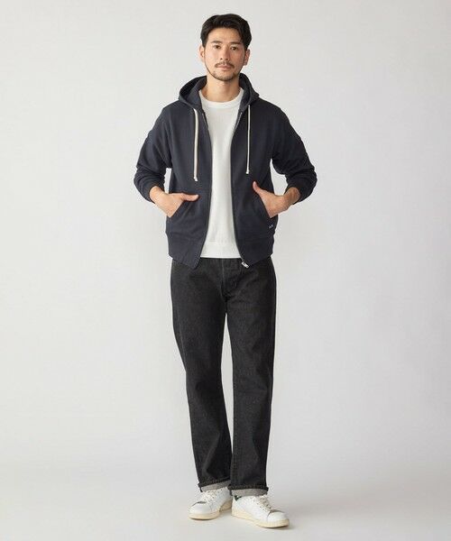 SHIPS / シップス パーカー | 【WEB限定】SHIPS: マイクロ SHIPS 刺繍 ロゴ 裏毛 スウェット ジップ パーカー | 詳細30