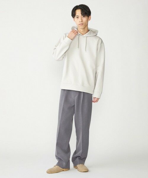 SHIPS / シップス パーカー | SHIPS:〈手洗い可能〉ハイゲージ ミラノリブ ポンチ パーカー | 詳細2