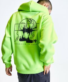 SHIPS / シップス パーカー | City Ambient Products: スプレープリント グラフィック プリント パーカー