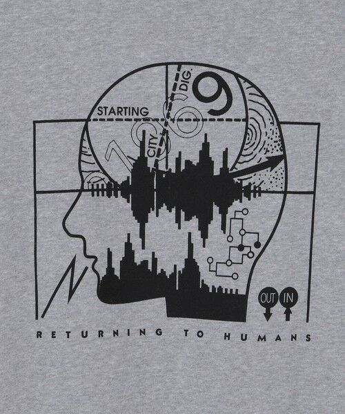 SHIPS / シップス パーカー | City Ambient Products: スプレープリント グラフィック プリント パーカー | 詳細9