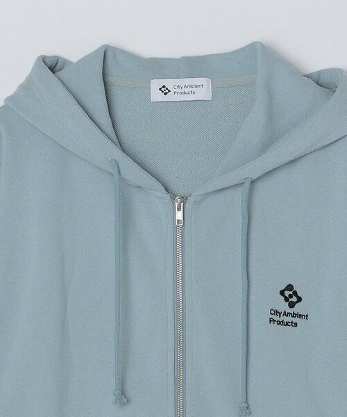 SHIPS / シップス パーカー | City Ambient Products: ロゴ エンブロイダリー ジップ パーカー | 詳細14