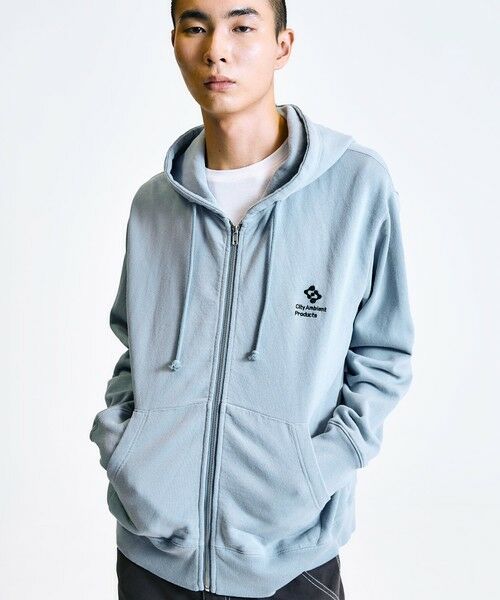 SHIPS / シップス パーカー | City Ambient Products: ロゴ エンブロイダリー ジップ パーカー | 詳細12