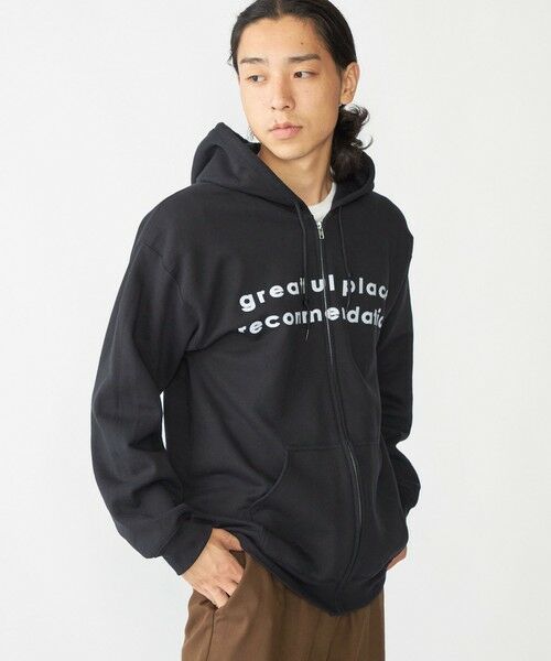 SHIPS / シップス パーカー | 【SHIPS別注】THE DAY ON THE BEACH: プリント ジップ パーカー | 詳細9