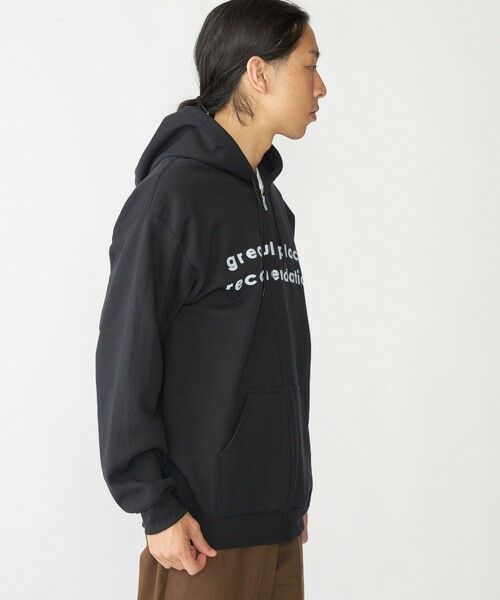 SHIPS / シップス パーカー | 【SHIPS別注】THE DAY ON THE BEACH: プリント ジップ パーカー | 詳細8