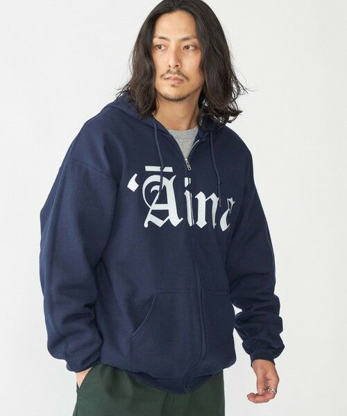 SHIPS / シップス パーカー | 【SHIPS別注】THE DAY ON THE BEACH: プリント ジップ パーカー | 詳細24